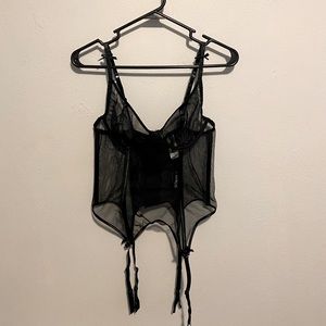 NEW adore me sheer corset